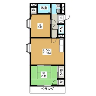 須和田ビル【3階】の間取り