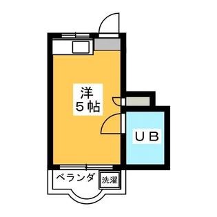 ユエ・ヴィ・調布【2階】の間取り