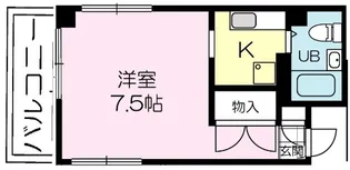 ツインズコート【1階】の間取り
