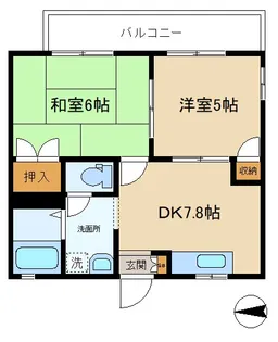 TOKIOレジデンス(トキオレジデンス)【2階】の間取り