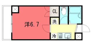 セブンハイム【5階】の間取り