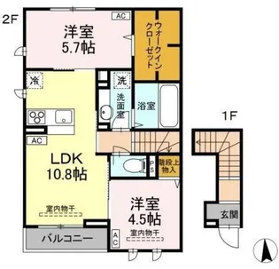 Aolanib【2階】の間取り