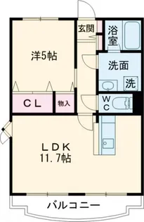 エルシード【3階】の間取り