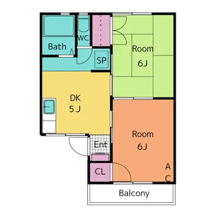 ハイエル郷前【1階】の間取り