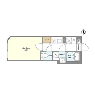タスキsmart中野【1階】の間取り