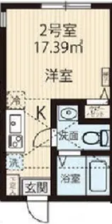 プレミエール柿生【2階】の間取り