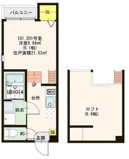 アーバン立石【2階】の間取り