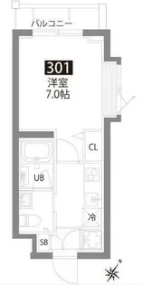 JOY TERRACE SENGAWA【2階】の間取り