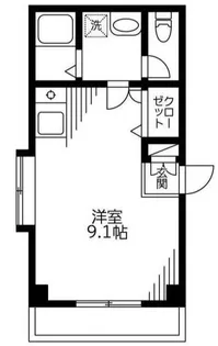 山崎ビル【3階】の間取り