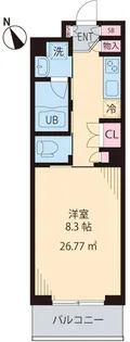 Nコート久我山【1階】の間取り