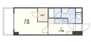 S-FORT佐賀天神【8階】の間取り