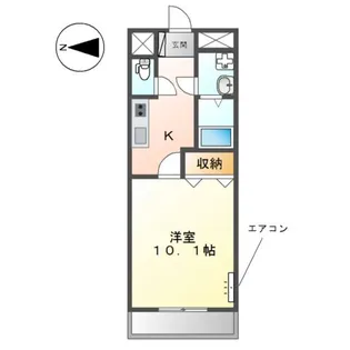 エトワールハイム【2階】の間取り
