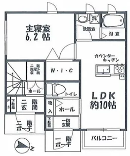 スマートメゾンK【1階】の間取り