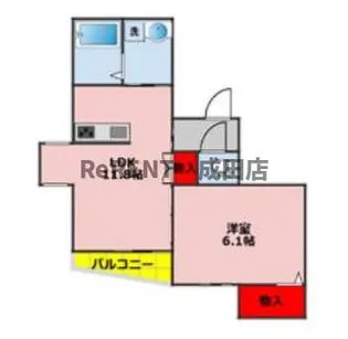 CoCoBASE【1階】の間取り