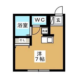 アップ・ビレッジ能見台【2階】の間取り