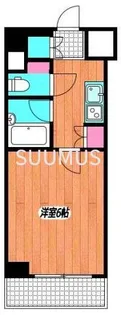 ルーブル北新宿【7階】の間取り