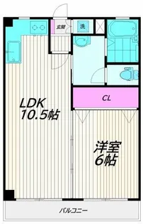 池上サンハイツ【1階】の間取り