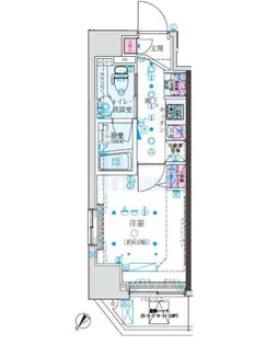 クレイシア巣鴨駅前【11階】の間取り
