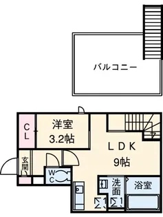 Grandtic The RItz【2階】の間取り