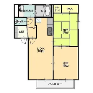 セピア【1階】の間取り