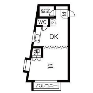東照宮レジデンス【1階】の間取り
