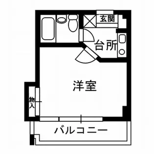 アネックス国領【3階】の間取り