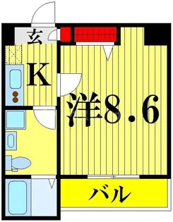 グランドエグザ親水公園I【5階】の間取り