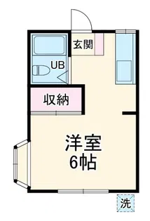 第2明星ハイツ【1階】の間取り