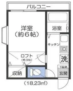 クロノス練馬高野台【2階】の間取り