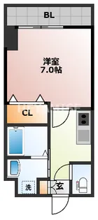 ディノ馬町【7階】の間取り