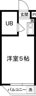 ベルハイム浮間【1階】の間取り