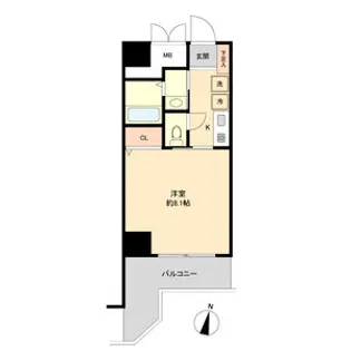 ISM金山(旧プロビデンス金山)【8階】の間取り