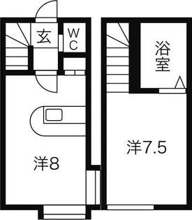 コンフォートM【2階】の間取り