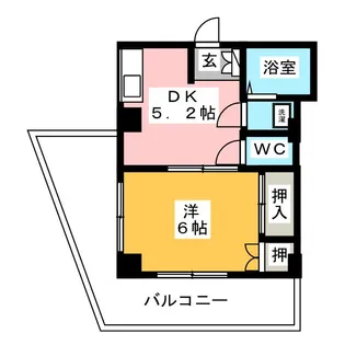 ジャスティー亀戸a【3階】の間取り