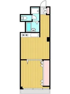 長者町ビジネスマンション【3階】の間取り