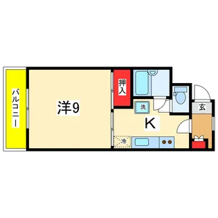 メゾン・ド・コリン【2階】の間取り
