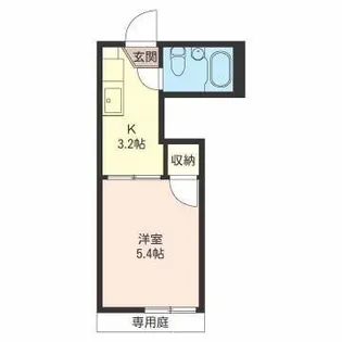 メゾン ジュネス【1階】の間取り