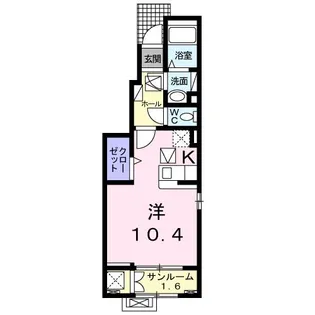 メゾン ド r・y【1階】の間取り