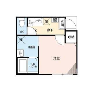 Side Lagoon浜見台A棟【1階】の間取り