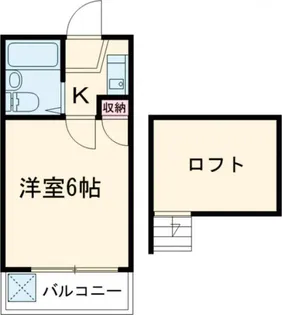 カミーノ豪徳寺【2階】の間取り