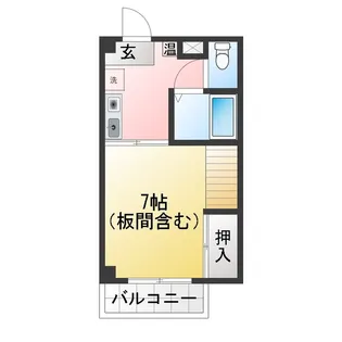 ワイズフィールド【1階】の間取り