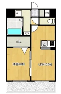 JOWA天王寺【5階】の間取り
