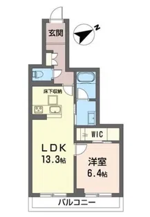 プランドール【1階】の間取り