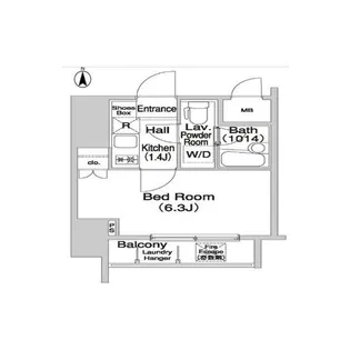 コンフォリア押上【6階】の間取り