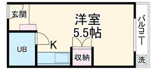 豊明アサノビル【3階】の間取り