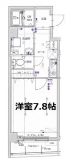 エル・ヴィエント・ライド上中里【2階】の間取り