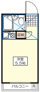 Eddy三鷹【2階】の間取り