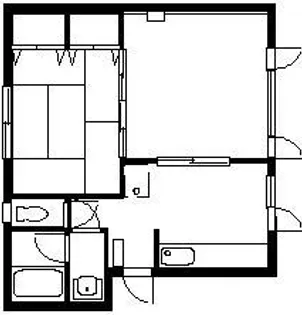 ラ・フォーレフェリシテ【1階】の間取り