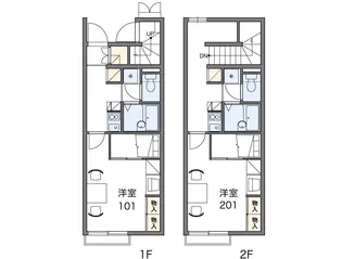 Genius U1【1階】の間取り
