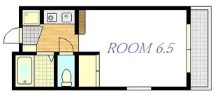 パークサイド今里【3階】の間取り